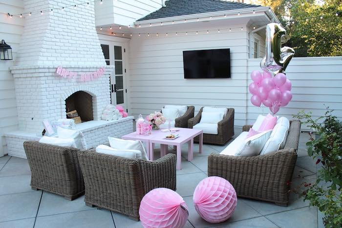 14 Birthday Party Ideas
 Kara s Party Ideas Pretty In Pink 14th Birthday Party