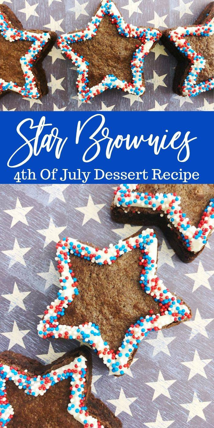 4Th Of July Brownies
 4th of July Star Brownies Recipe Passion For Savings