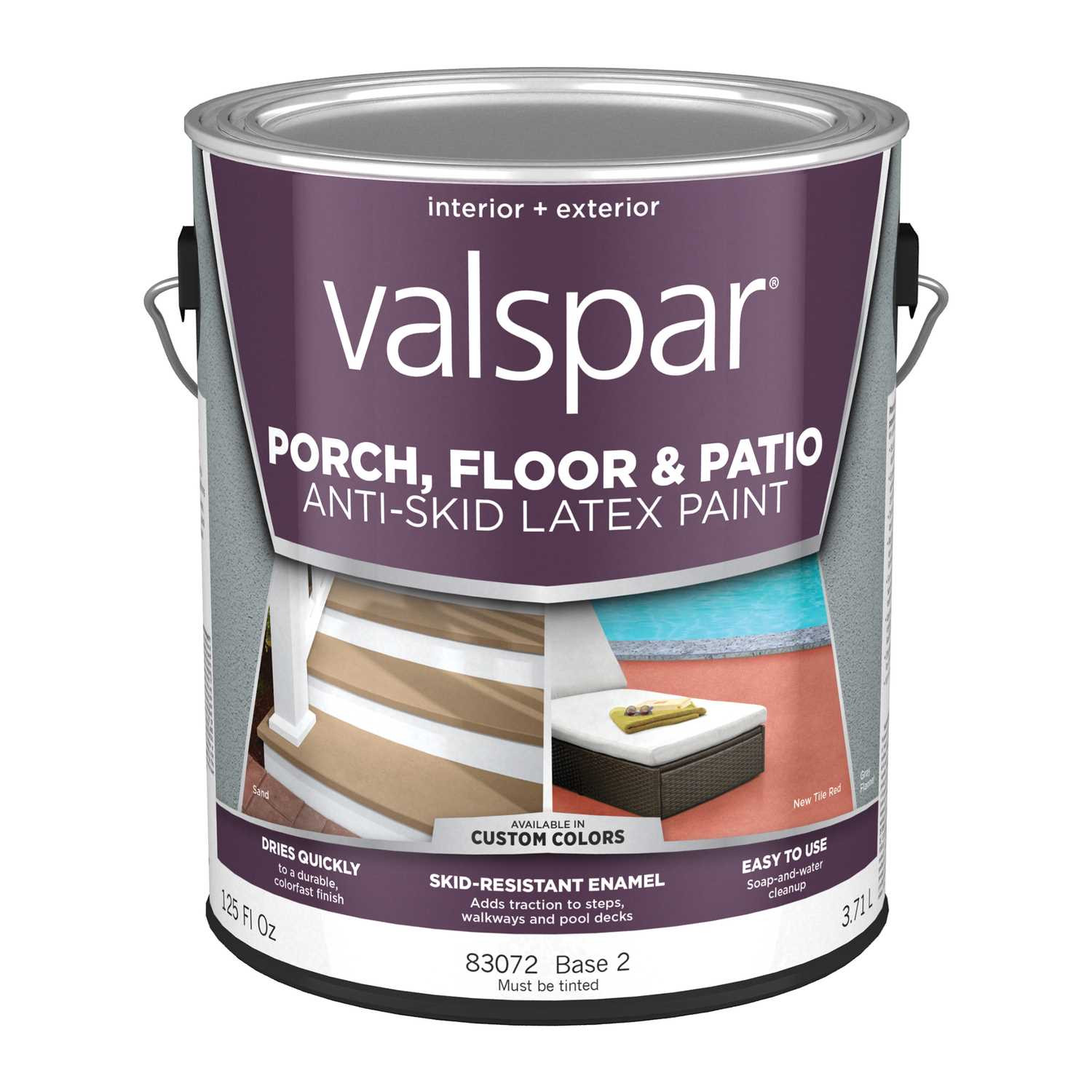 Ace Hardware Deck Paint
 Valspar Clear Base 2 Latex Porch & Floor Paint 1 gal