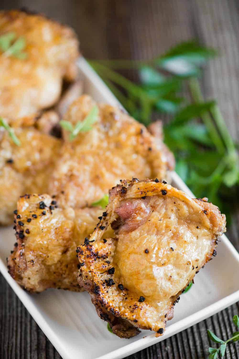 Air Fryer Fried Chicken Thighs
 How to Make Crispy Air Fryer Chicken Thighs