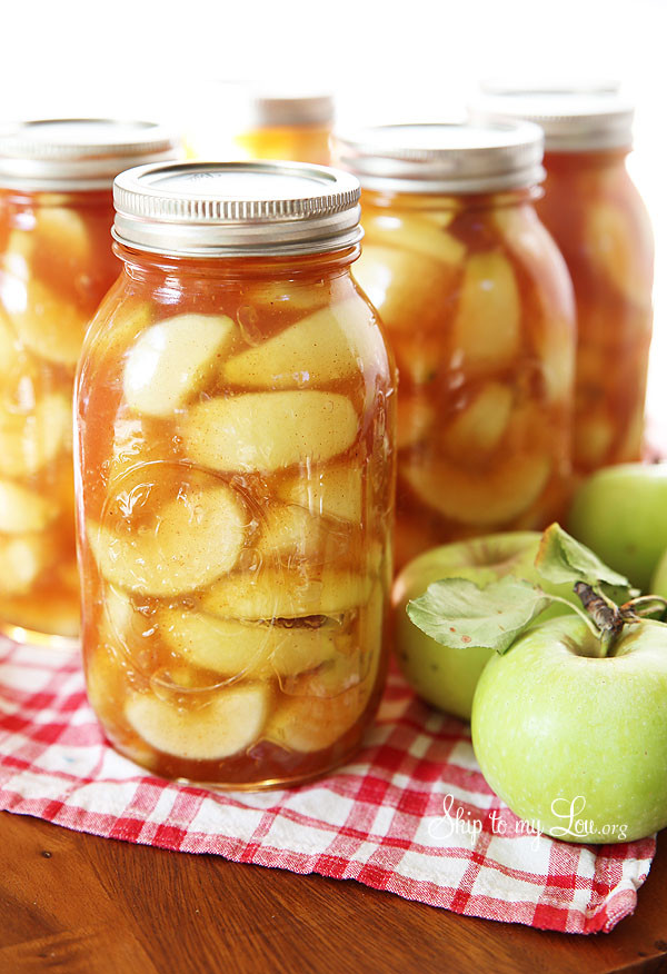 Apple Pie Filling Canning
 Homemade Apple Pie Filling Recipe with free printable