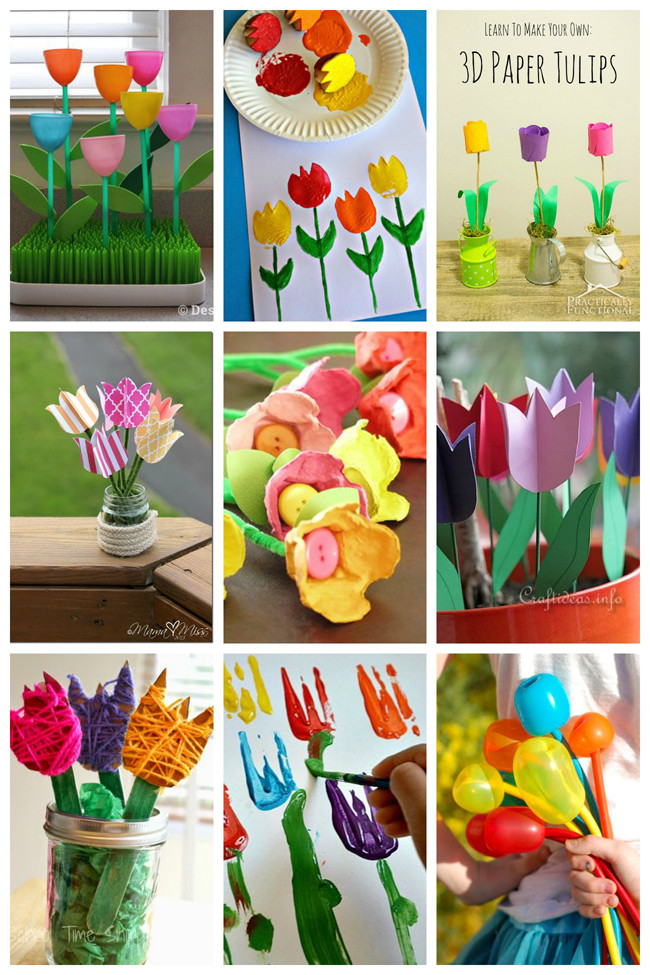 Art And Craft Ideas For Toddlers
 25 Tulip Crafts for Kids