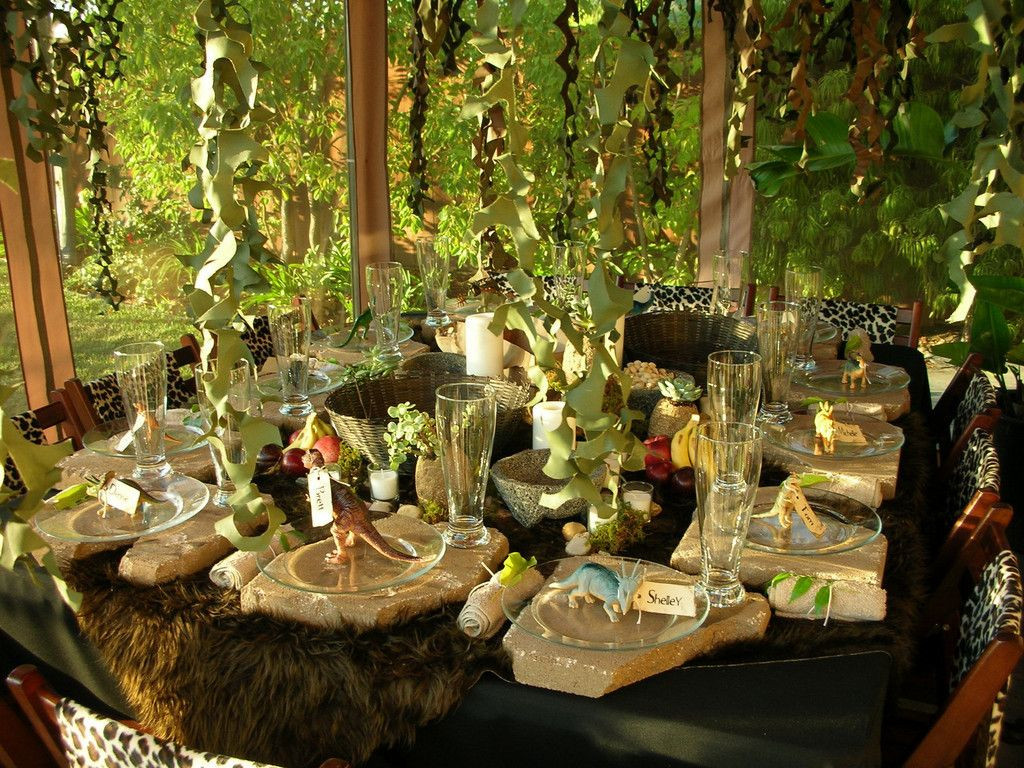 Art Themed Party For Adults
 An over the top tablescape for a safari party NICE