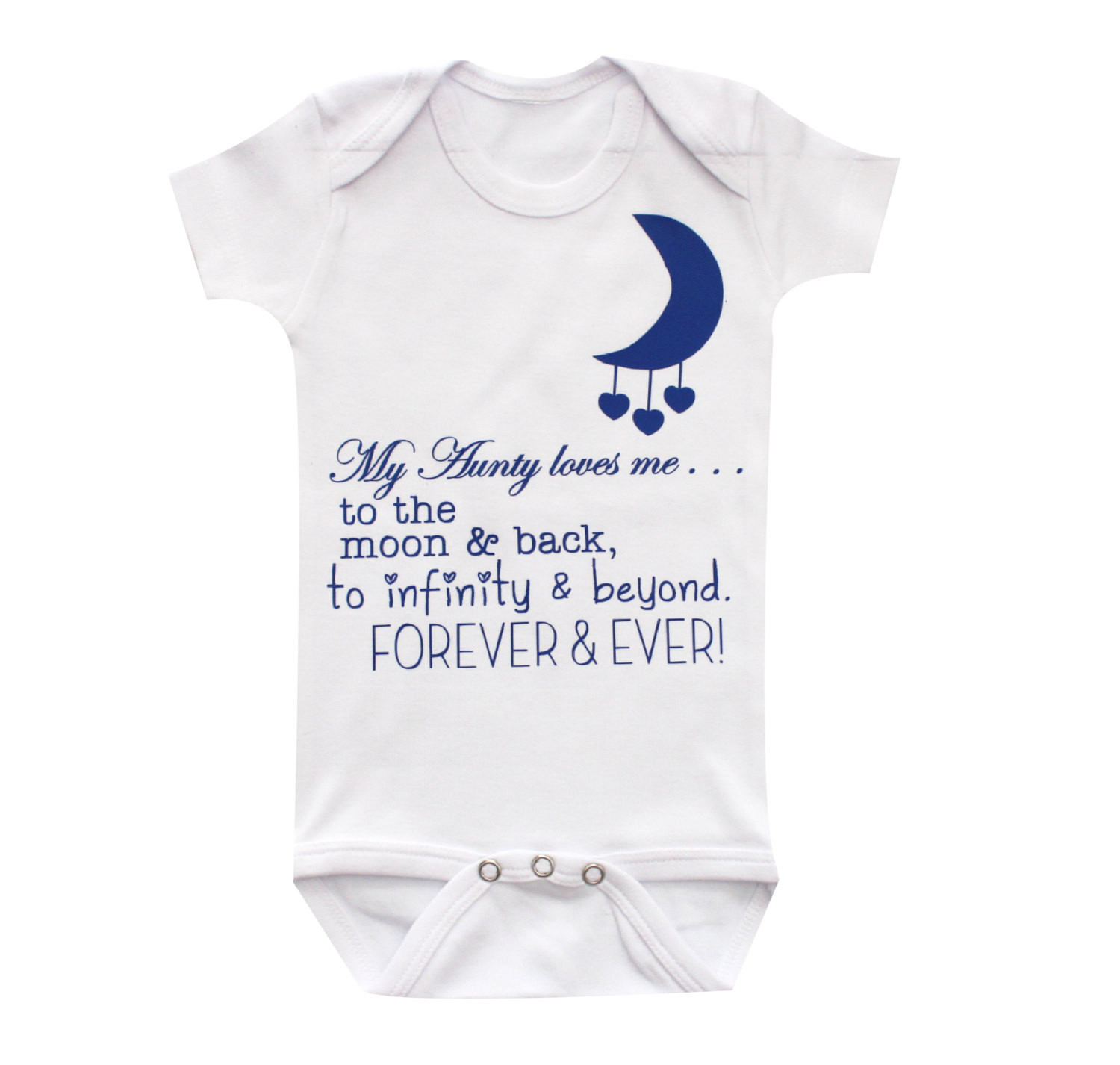 Aunties Baby Quotes
 Aunt baby clothing Aunty loves you to the moon and back cute