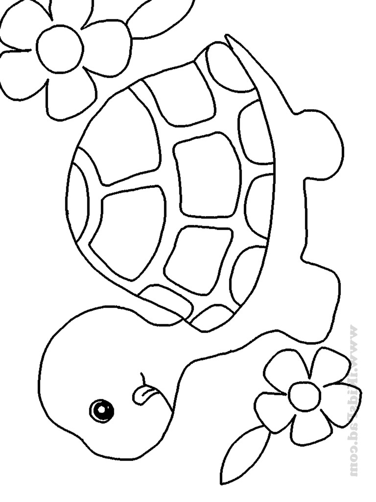 Baby Animal Coloring Pictures
 Cute Baby Animal Coloring Pages To Print Coloring Home