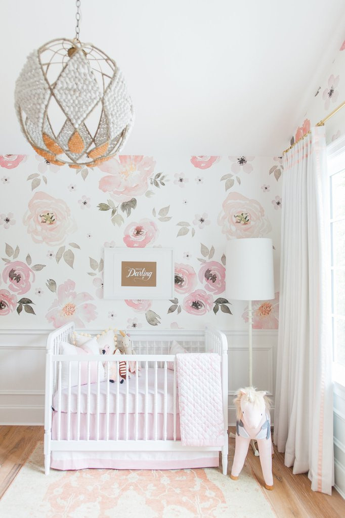 Baby Girl Nursery Wall Decor Ideas
 33 Most Adorable Nursery Ideas for Your Baby Girl