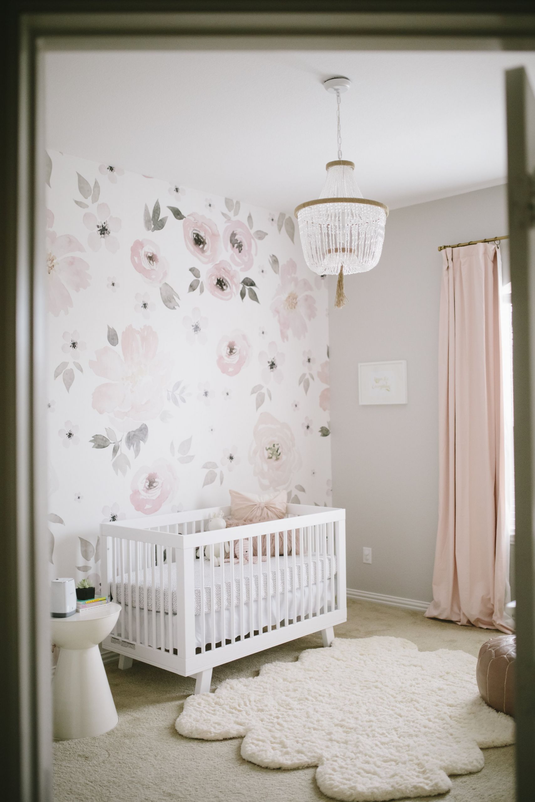 Baby Girl Nursery Wall Decor Ideas
 Harper s Floral Whimsy Nursery Project Nursery