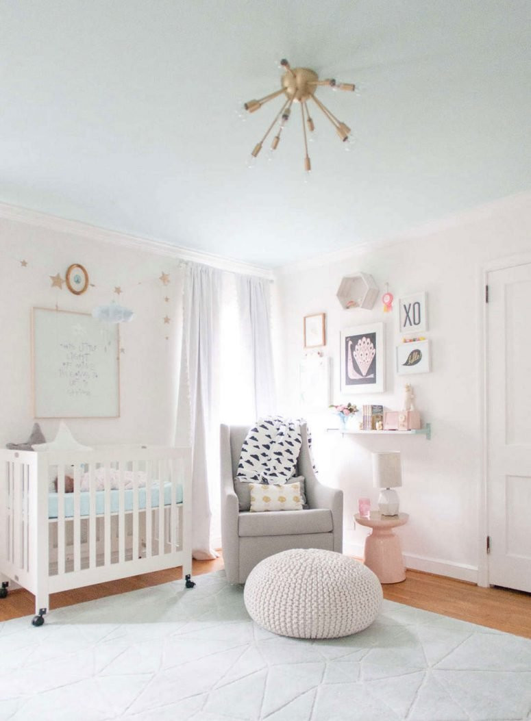 Baby Nursery Decor Modern
 33 Most Adorable Nursery Ideas for Your Baby Girl