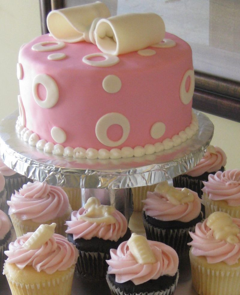 Baby Shower Cake Recipe
 simple homemade baby shower cakes for girls RECIPES