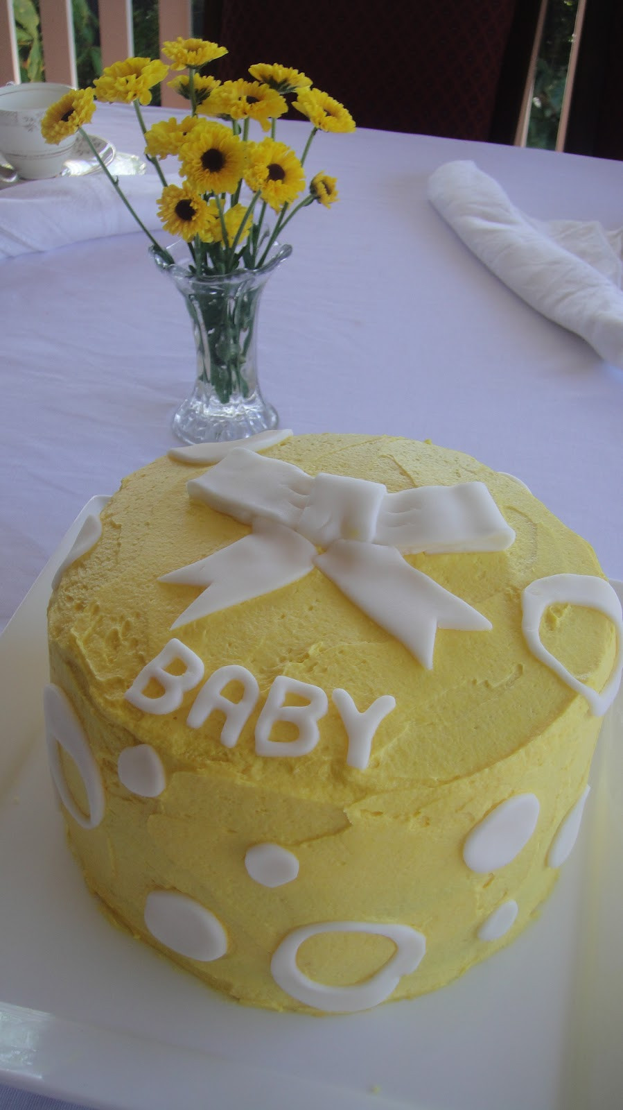 Baby Shower Cake Recipe
 Mums in the Kitchen Baby Shower Cake