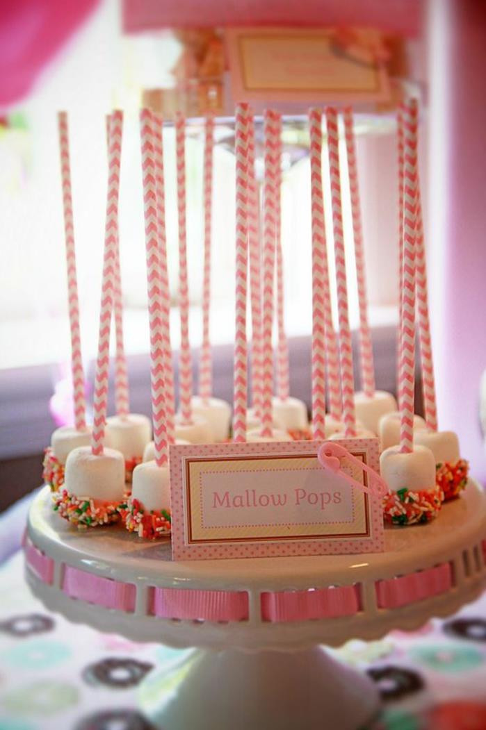 Baby Shower Decorations Ideas For A Girl
 Pink Sprinkle Baby Shower Ideas Baby Shower Ideas and Shops