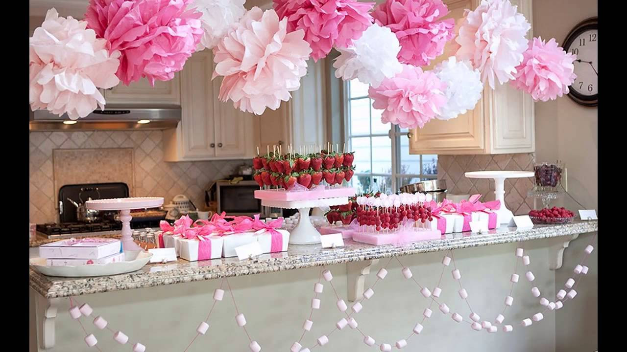 Baby Shower Decorations Ideas For A Girl
 Cute Girl baby shower decorations