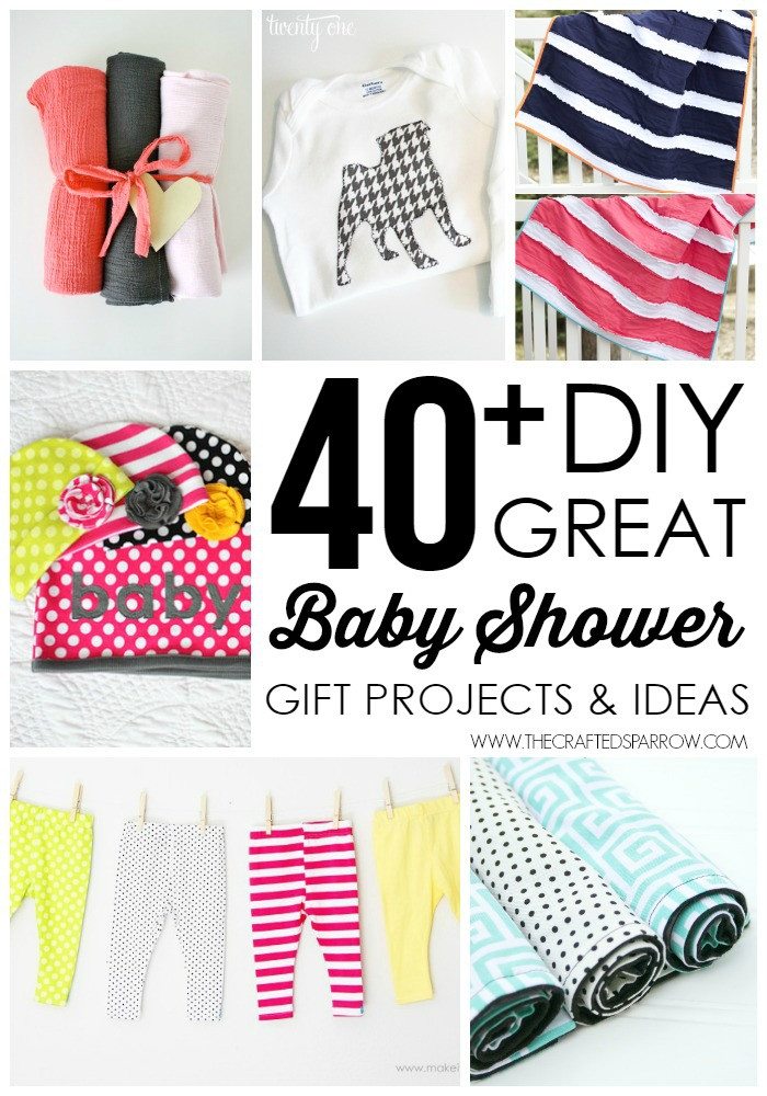 Baby Shower Diy Gift Ideas
 40 DIY Baby Shower Gift Ideas