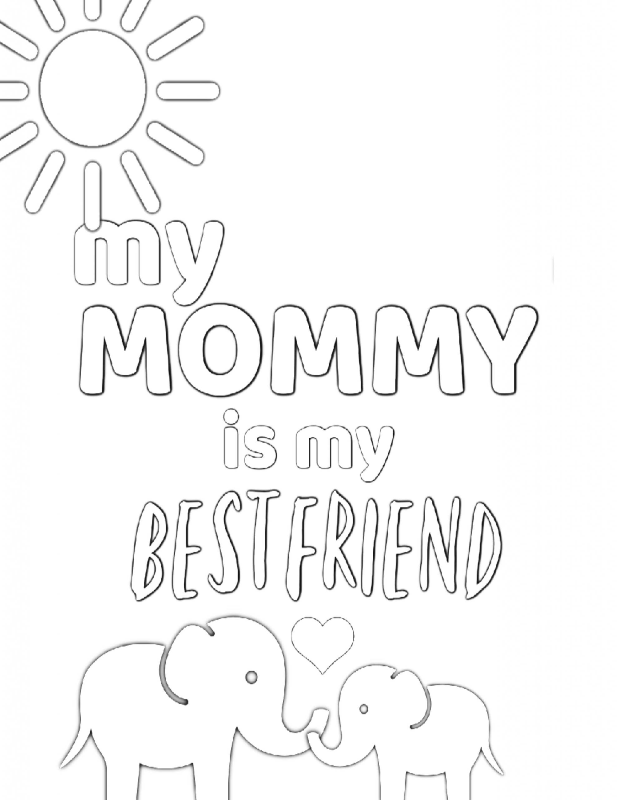 Baby Suggs Color Quotes
 FREE Printable Coloring Pages for Mom Simple Mom Project