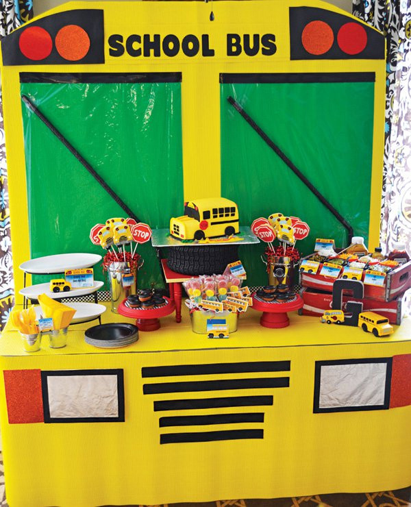 Back To School Party Ideas For Adults
 Creative & Playful Wheels on the Bus Birthday Party
