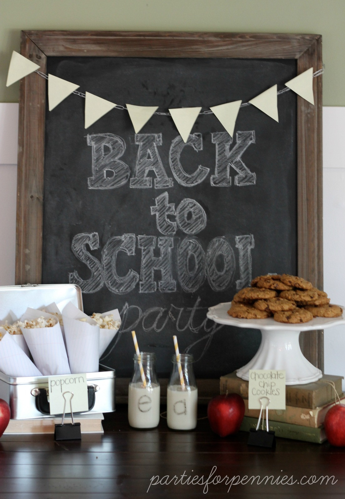 Back To School Party Ideas For Adults
 Back to School Party Ideas At The Picket Fence