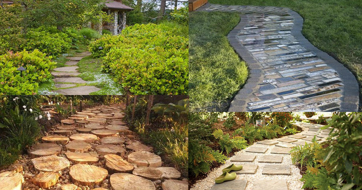 Backyard Walking Path
 19 DIY Garden Path Ideas With Tutorials