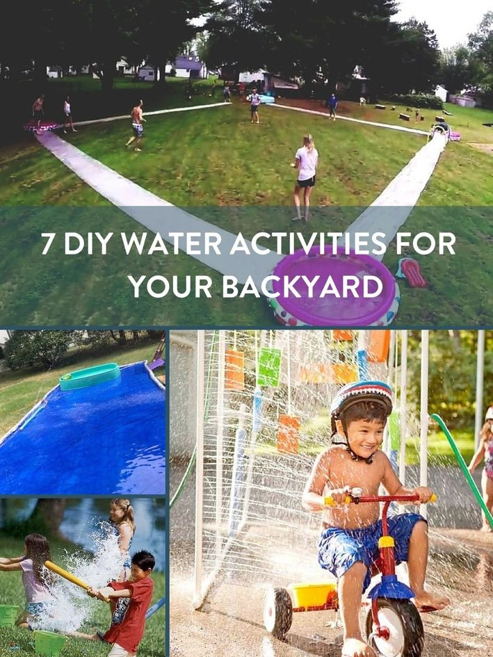 Backyard Water Party Ideas
 Keep cool and have family fun with these DIY backyard