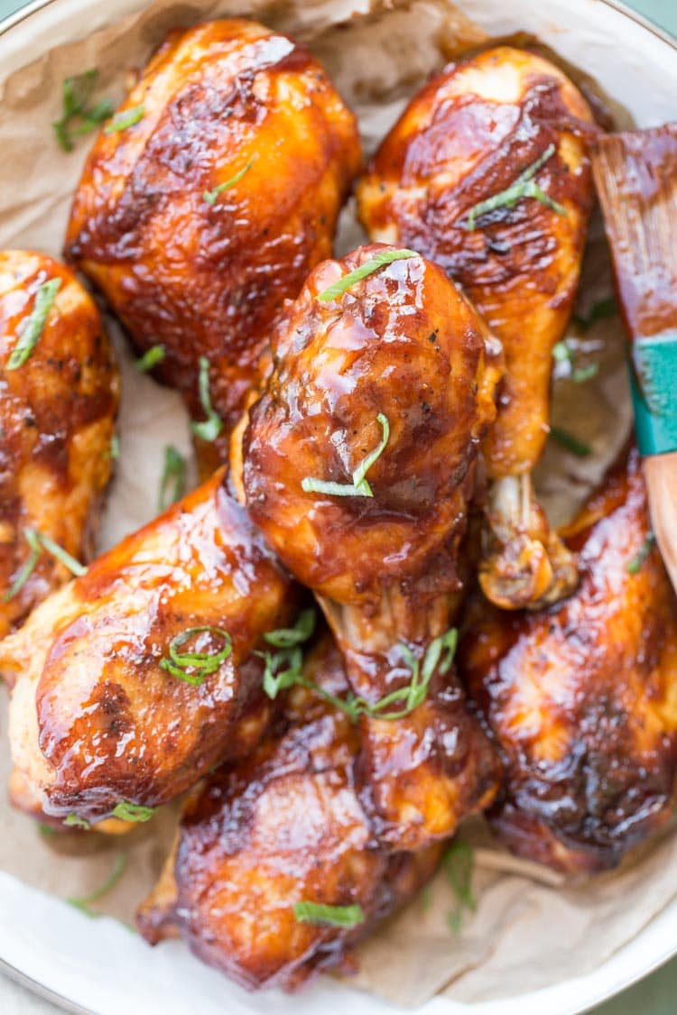 Baked Barbecue Chicken Recipe
 Easy Baked Barbecue Chicken Drumsticks Julie s Eats & Treats