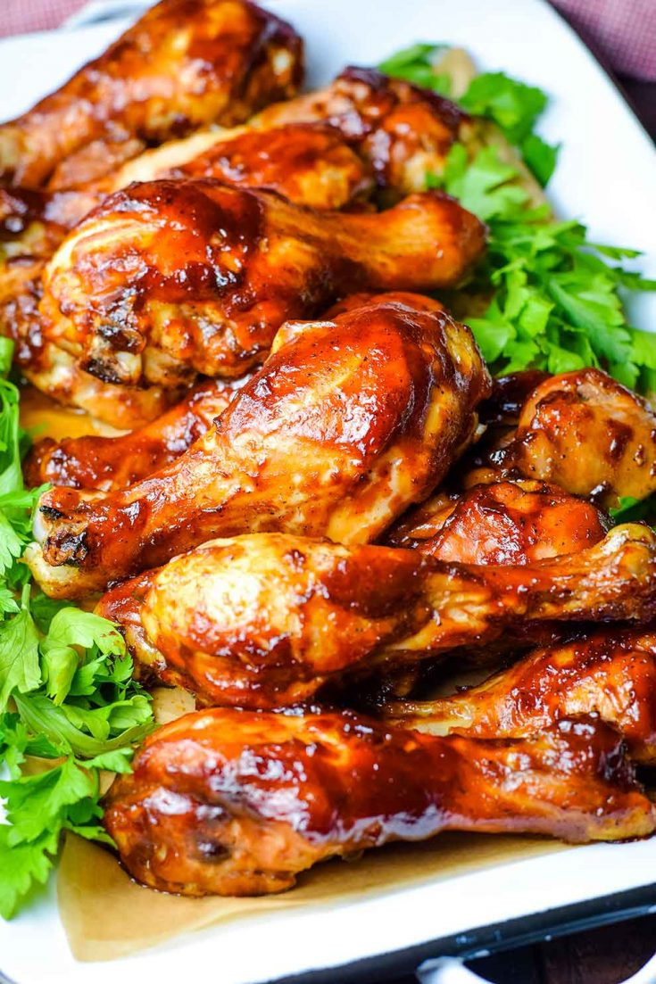 Baked Barbecue Chicken Recipe
 Oven Baked BBQ Chicken Drumsticks