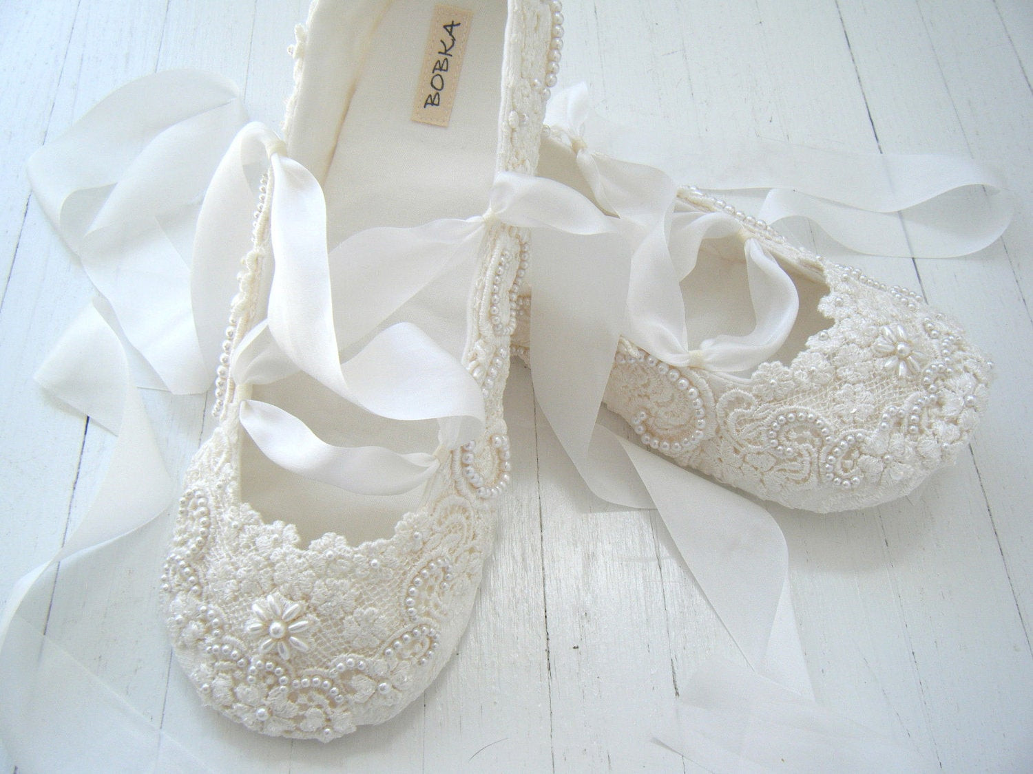 Ballerina Shoes For Wedding
 Ivory Ballet Flats Wedding Shoes Bridal Ballet Flats by