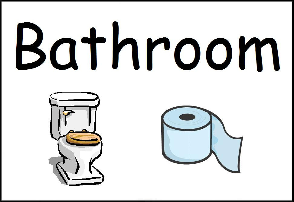 Bathroom Clipart For Kids
 Free Printable Bathroom Signs Cliparts
