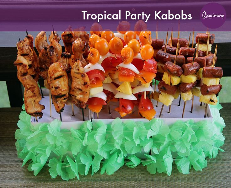 Beach Food Ideas For Party
 Ideas to Make Your Beach Themed Bar or Bat Mitzvah a