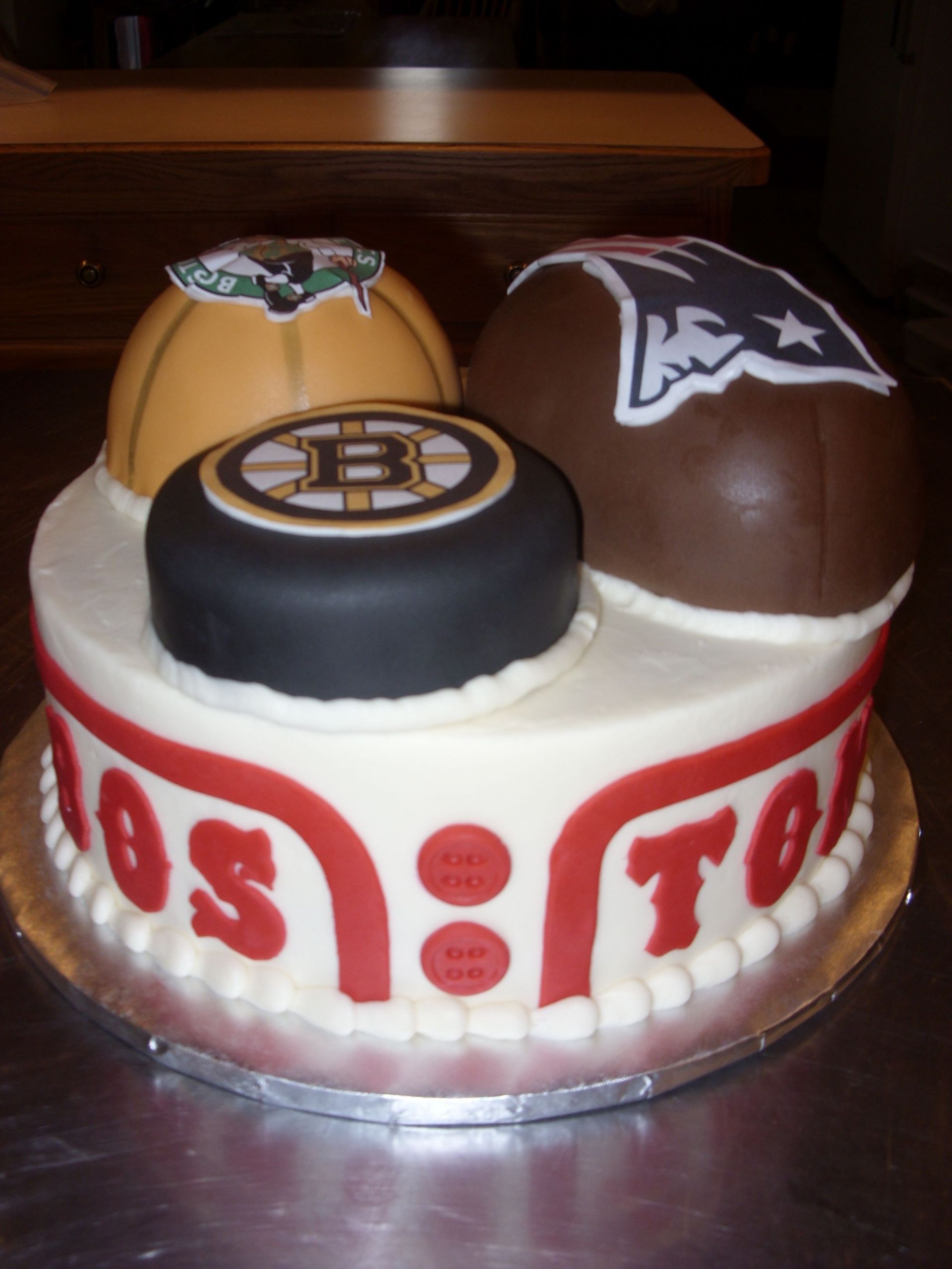 Birthday Cakes Boston
 Boston Sports Cake