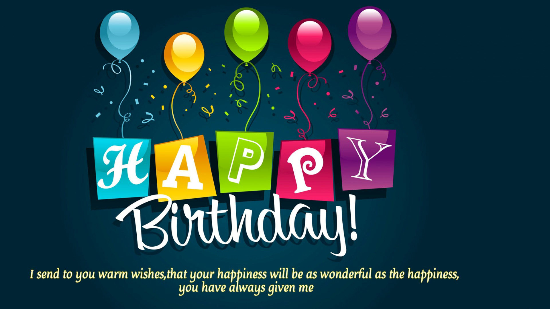 Birthday Images With Quotes
 Wish You Happy Birthday