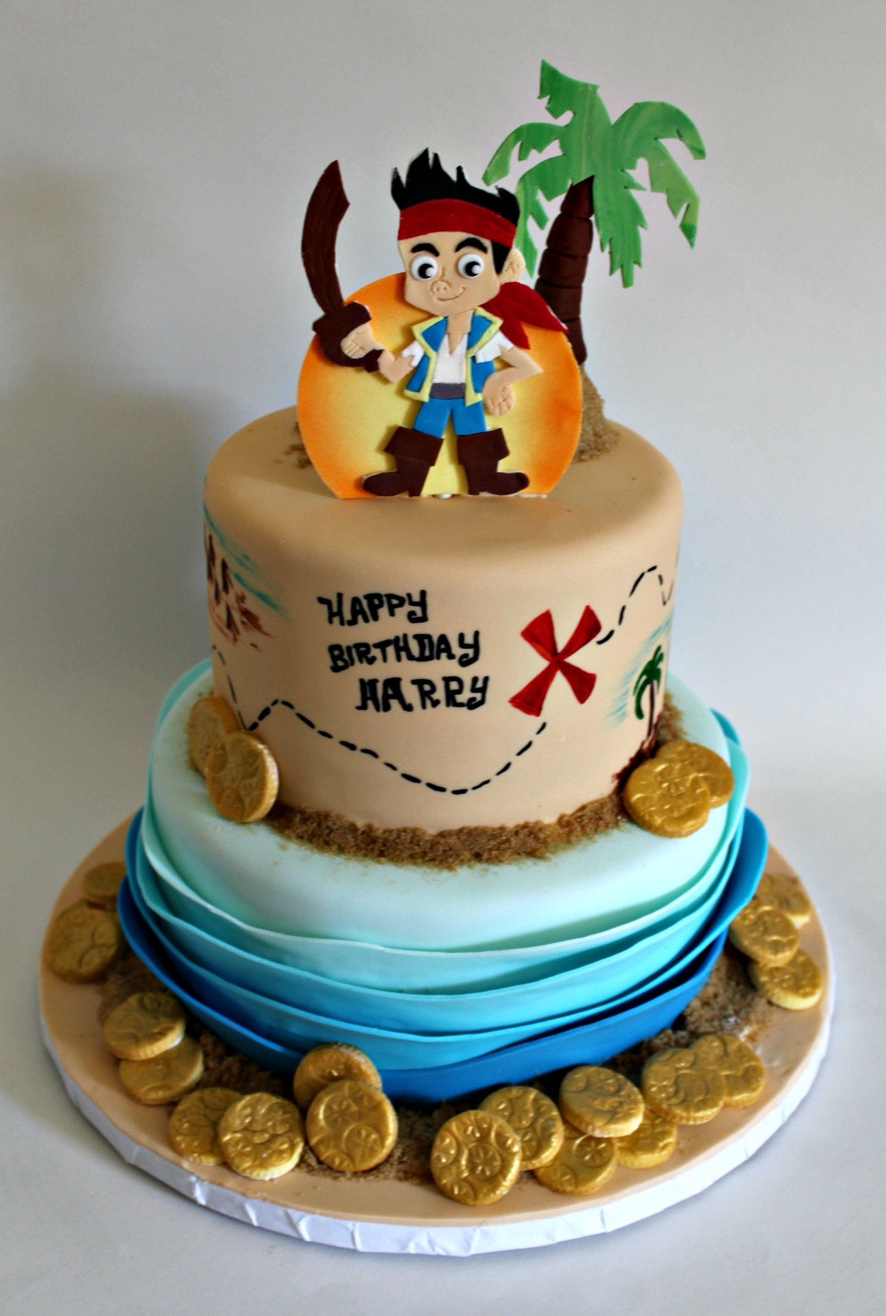 Birthday Party Cakes
 Pirate Birthday Cake