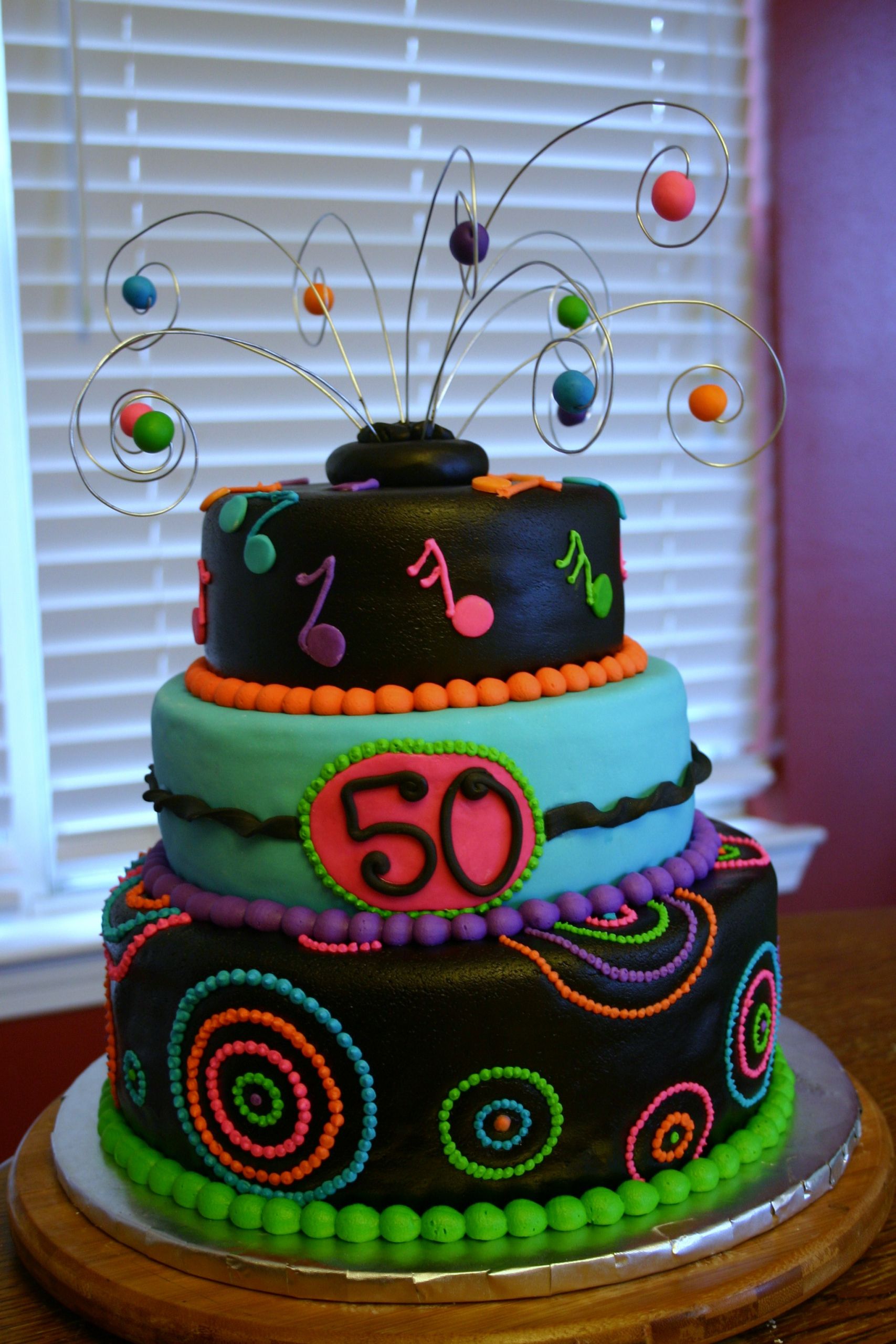 Birthday Party Cakes
 50th birthday cake