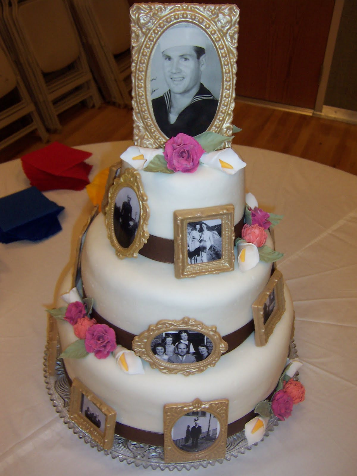 Birthday Party Cakes
 Amber s Birthday Creations Grandpa s 90th Birthday Cake Party