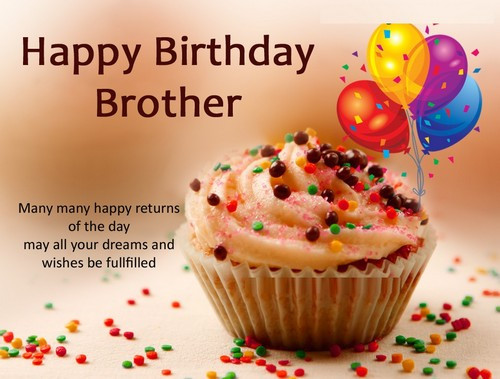 Birthday Wishes For Brother
 60 Cute Birthday SMS for Brother