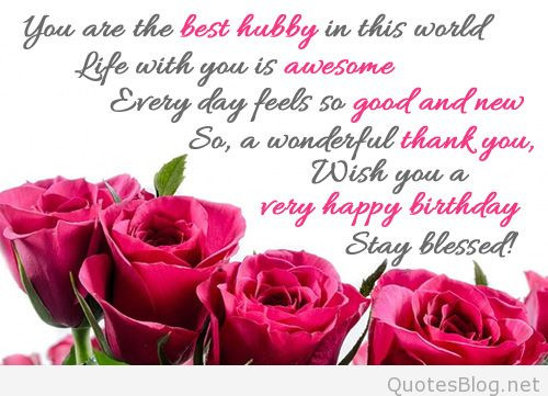 Birthday Wishes For Husband For Facebook
 BIRTHDAY QUOTES FOR HUSBAND ON FACEBOOK image quotes at