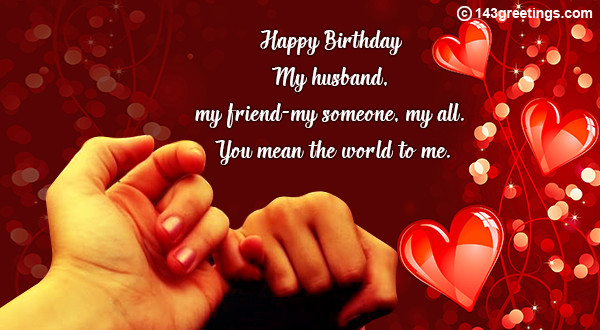 Birthday Wishes For Husband For Facebook
 Romantic Birthday Wishes for Husband