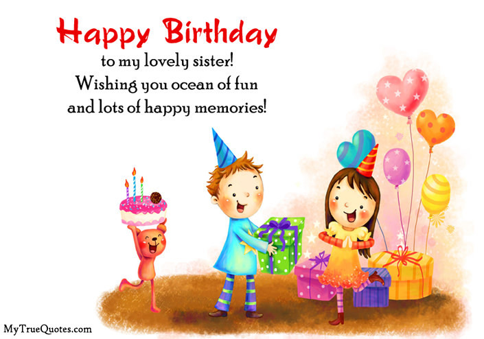 Birthday Wishes To Brother From Sister
 Best Happy Birthday Wishes For Brother & Sister