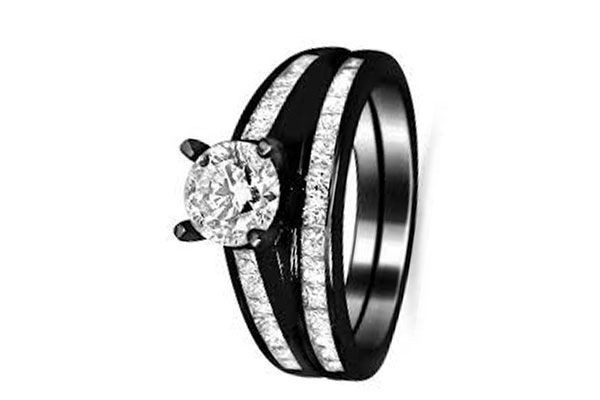 Black Diamond Engagement Rings Meaning
 Black wedding rings meaning the symbol of a strong