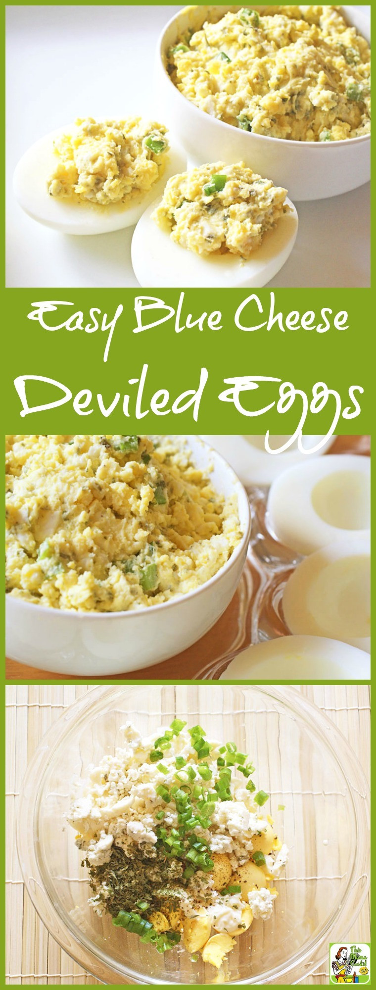 Blue Cheese Deviled Eggs
 Easy Blue Cheese Deviled Eggs