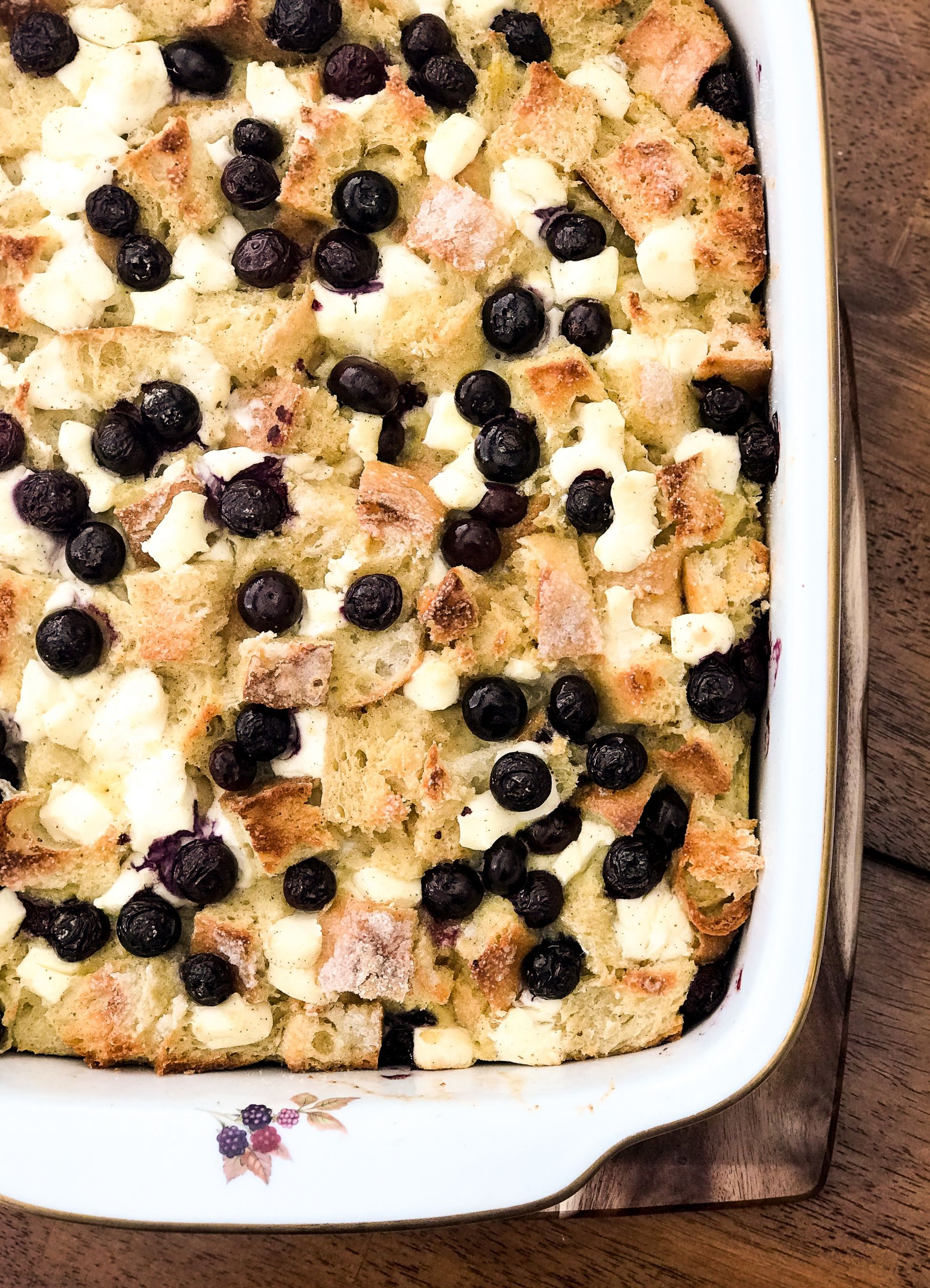 Blueberry Cream Cheese French Toast
 Blueberry Cream Cheese French Toast Casserole This