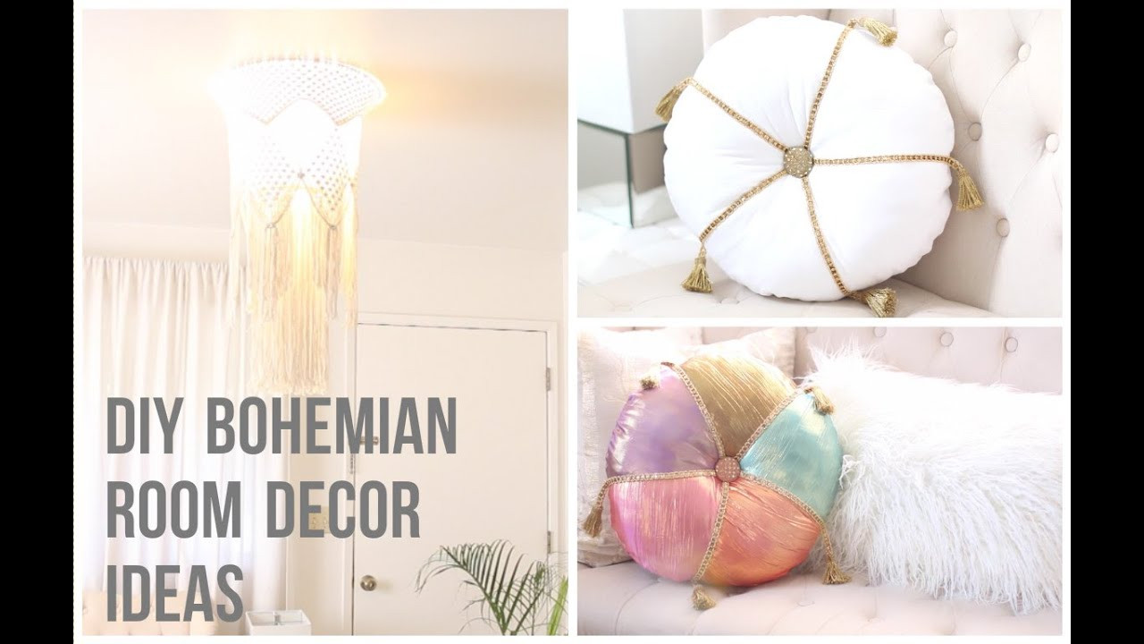 Bohemian Decorating Ideas DIY
 DIY Bohemian Room Decor Ideas