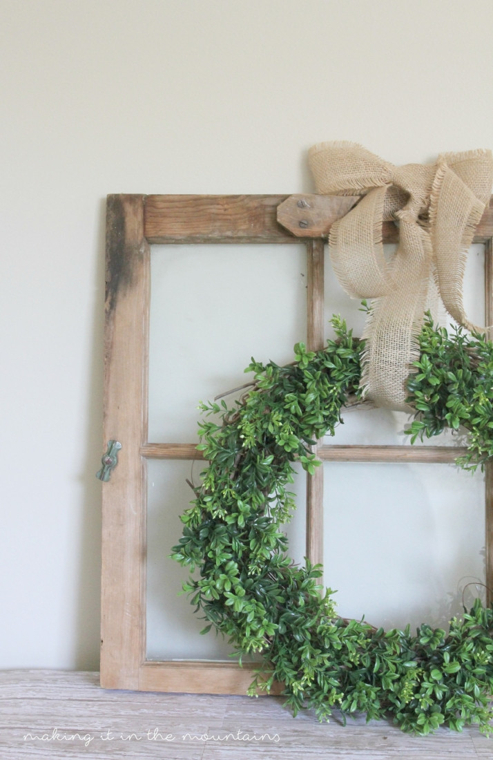 Boxwood Wreath DIY
 DIY Boxwood Wreath making it in the mountains