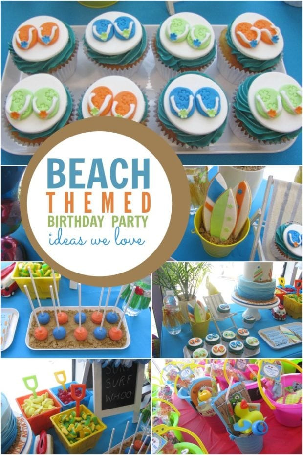 Boy Beach Birthday Party Ideas
 Surf Sand and Fun A Boy s Beach Themed Birthday Party