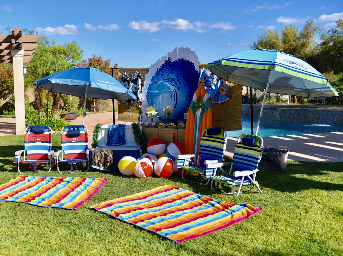 Boy Beach Birthday Party Ideas
 Hang Ten with this Boy s Beach Surfing Party Make Life