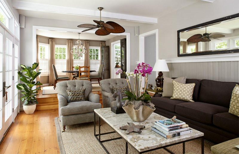 Brown Living Room Ideas
 22 Gorgeous Brown and Gray Living Room Designs