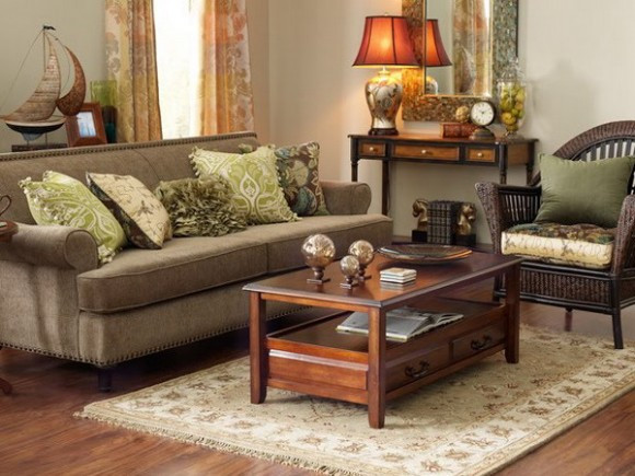 Brown Living Room Ideas
 The Summer Palette Choices of Green and Brown for All