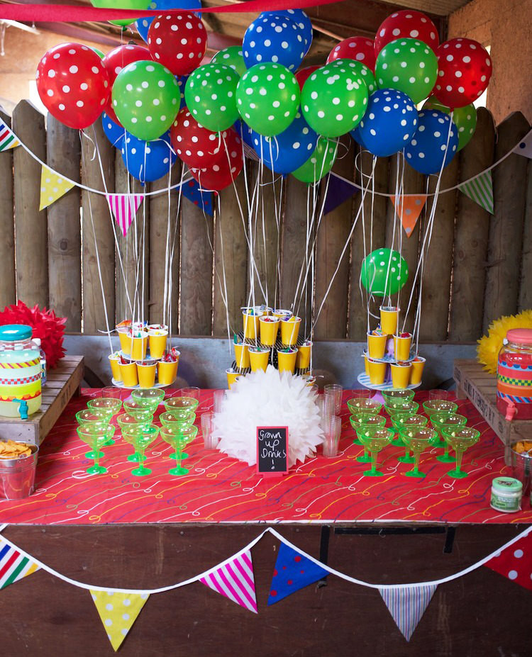Carnival Birthday Party Decorations
 Colorful Circus