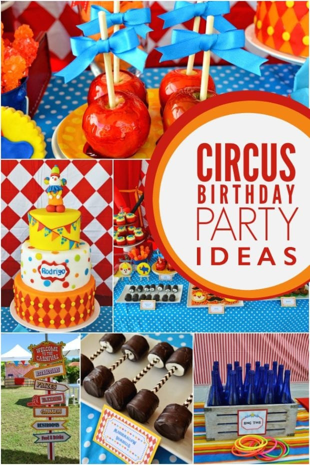Carnival Birthday Party Decorations
 A Boy s Carnival Birthday Party