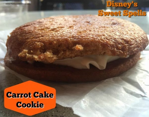 Carrot Cake Cookie Disney
 Sweet Spells Menu