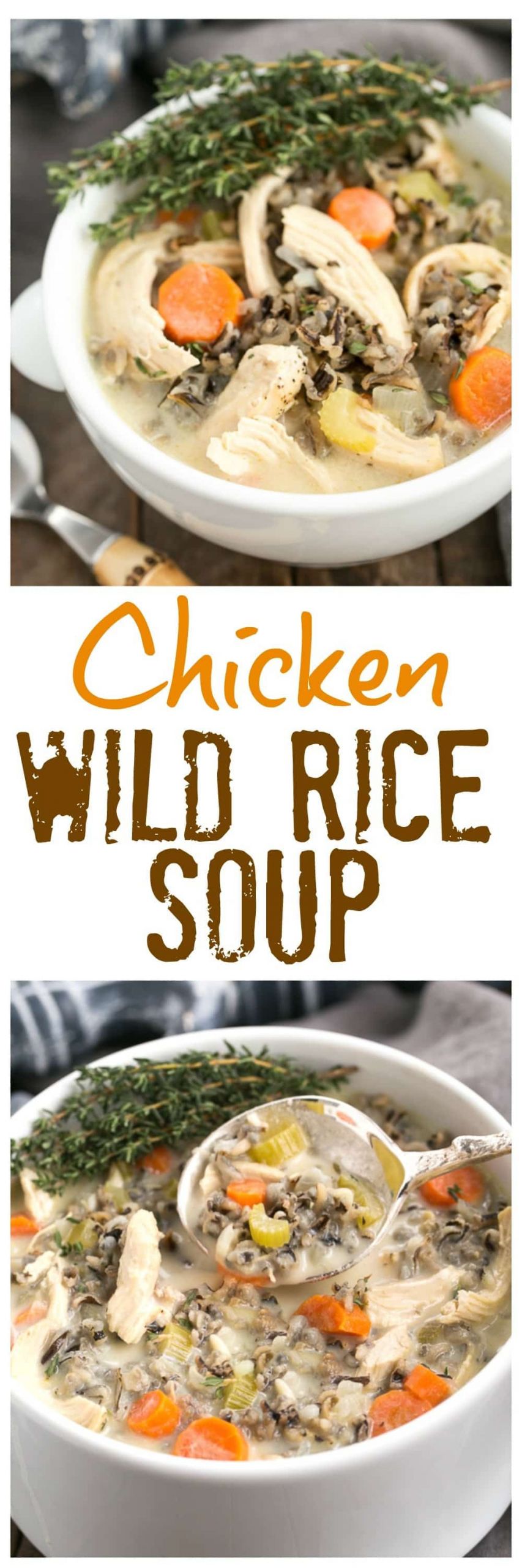 Chicken Wild Rice Soup
 Chicken & Wild Rice Soup That Skinny Chick Can Bake
