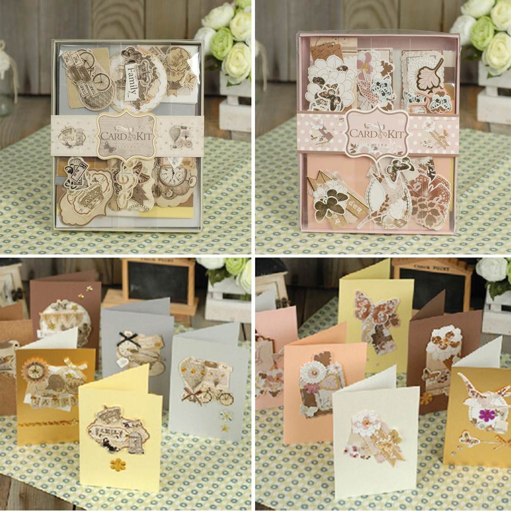 Child Gift Card
 Eno Greeting DIY Blank Birthday Card Making Set Gift Kids